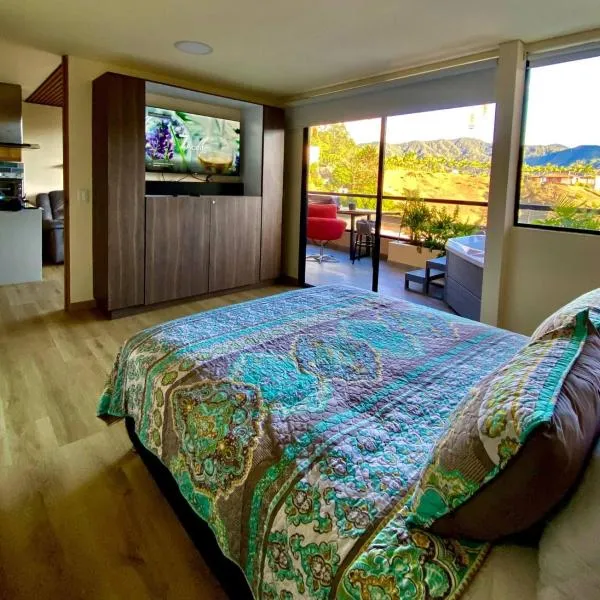 San Telmo - Guatape with Hot Tube, Hotel in Guatapé