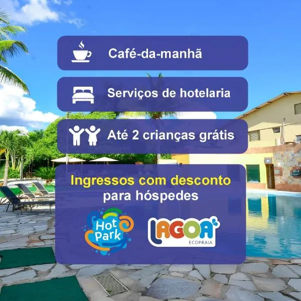 Pousada das Aguas, hotel em Caldas Novas