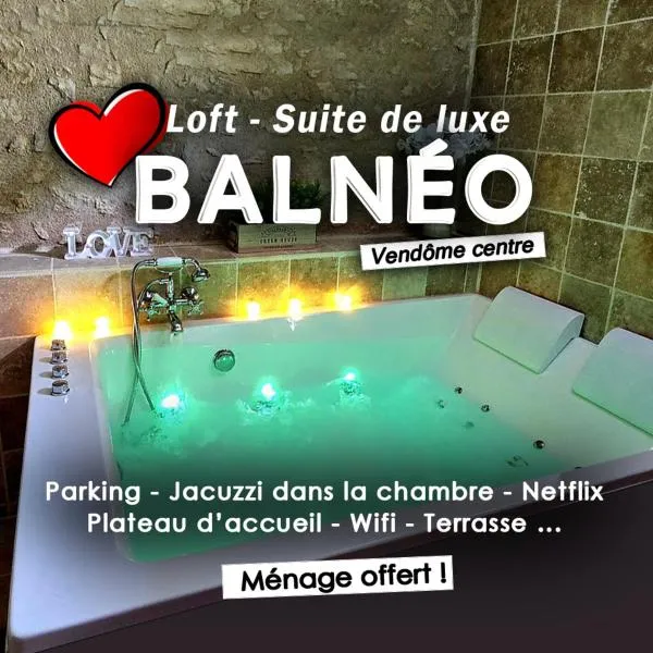Loft Suite de luxe - Jacuzzi - SPA - Balnéo Vendôme, hotel v destinaci Vendome