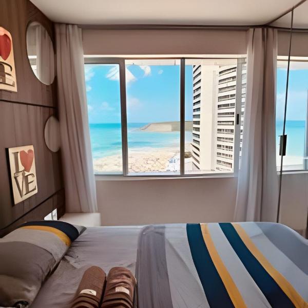 Elegante APT com vista para o mar de Ponta Negra