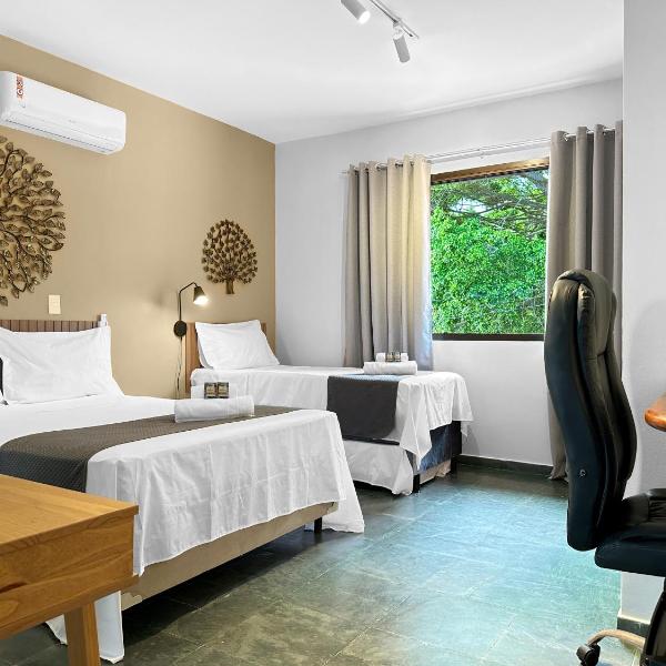 200m da praia AC 1 Suite Churrasqueira Jacuzzi