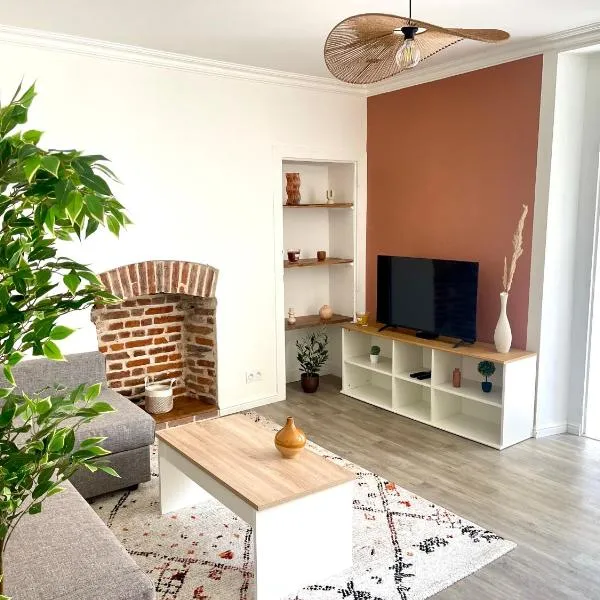 Le refuge urbain - T2 à la gare, hôtel à Rennes