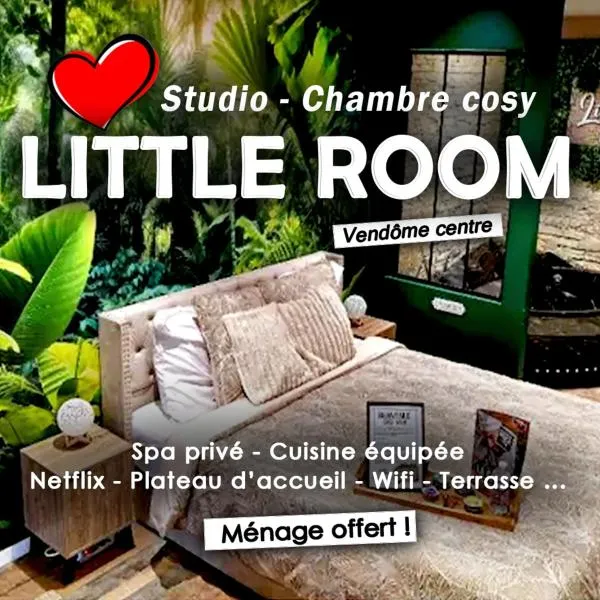 Appartement Chambre Cosy - Jacuzzi - Little Room Vendôme, hotel v destinaci Vendome
