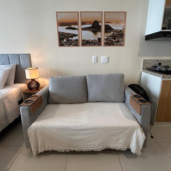 RESIDENCIAL SKYLUX Apartamento inteiro só pra você COZINHA COMPLETA próximo de tudo no CENTRO do Rio - Foto 5