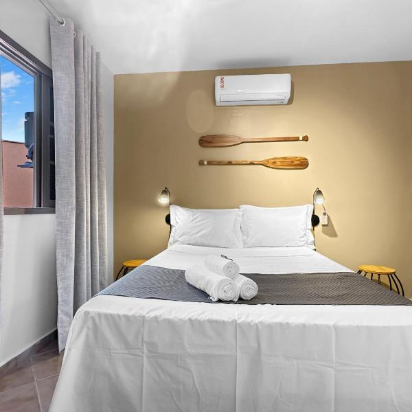 2 quartos - 200m do mar - Jacuzzi - AC - Churrasqueira