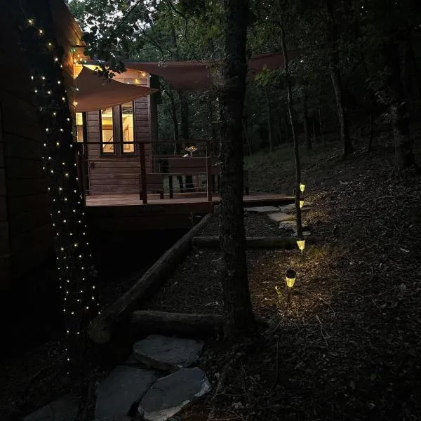 Tiny house en pleine nature, מלון בArsac-en-Velay