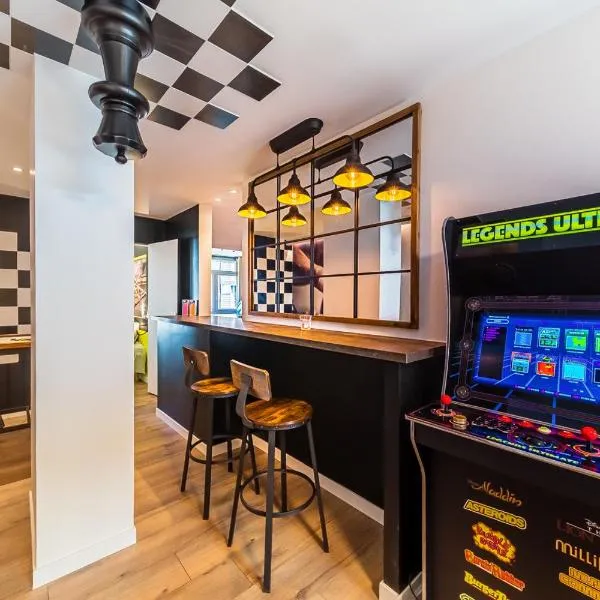 Appartement de caractère Escape & Play - Spacieux et cosy 8 pers, hotel v destinaci Oullins