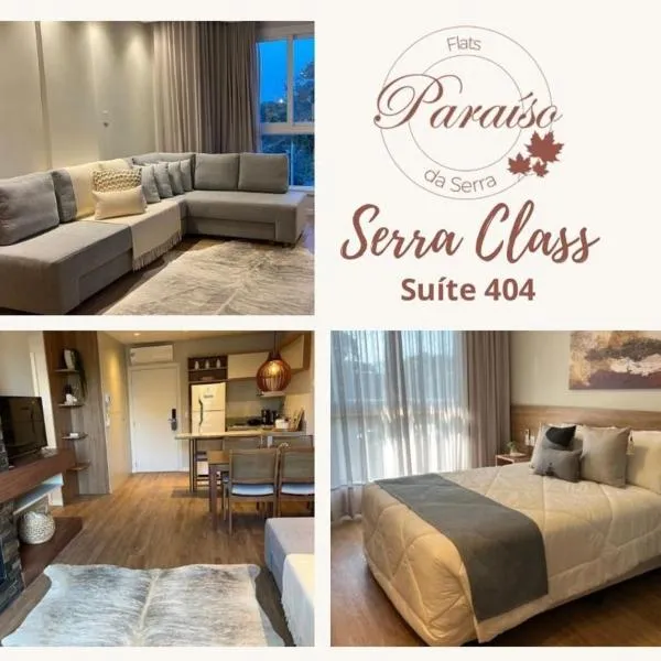 Flat Conforto Amplo com Piscina Climatizada - 404, hotel en Canela