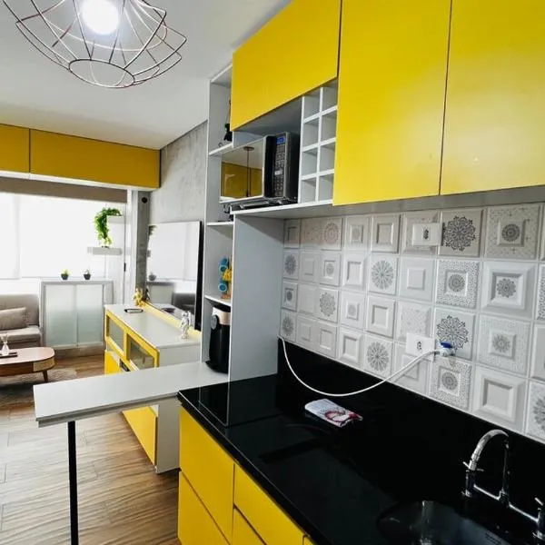 19 - Studio luxo Patteo Helbor, hotel in Guarulhos