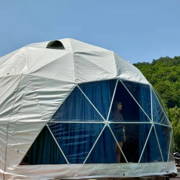 Secluded Dome Retreat near Elena & Bikes, hotel in Radovtsi