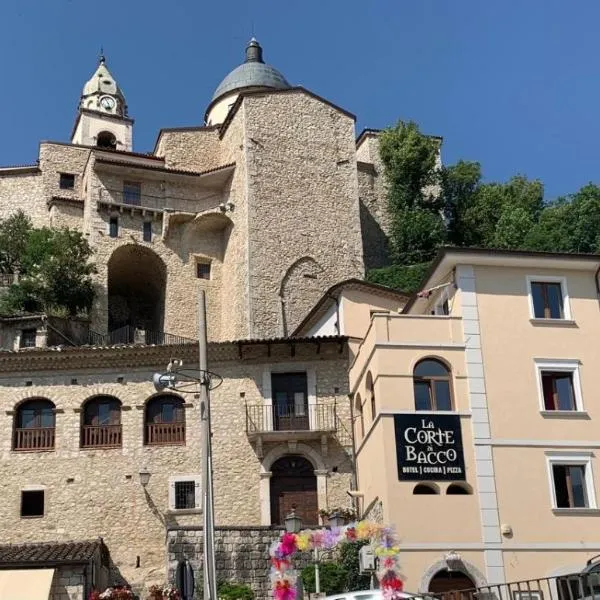 Hotel La Corte di Bacco, hótel í Cusano Mutri
