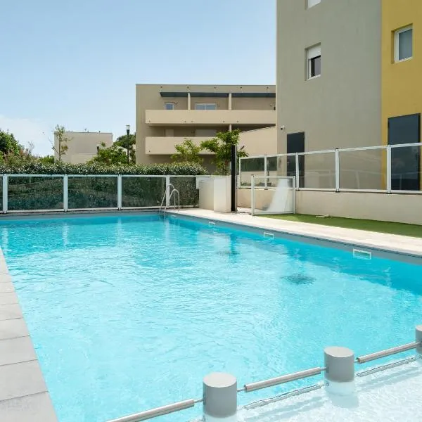 Vacancéole - Résidence La Dune, hotel v destinácii Sérignan