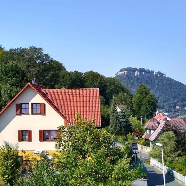 Schöne Ferienwohnung im Herzen der Sächsischen Schweiz, Hotel in Königstein (Sächsische Schweiz)