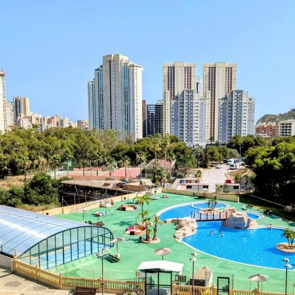 Apartamento con piscina de verano e invierno, hotell sihtkohas Villajoyosa
