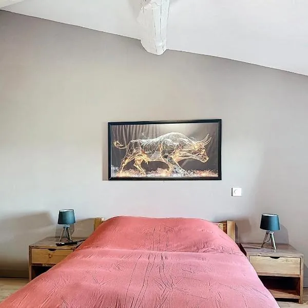 Domaine Taurin gîte Tony, hôtel à Lédignan