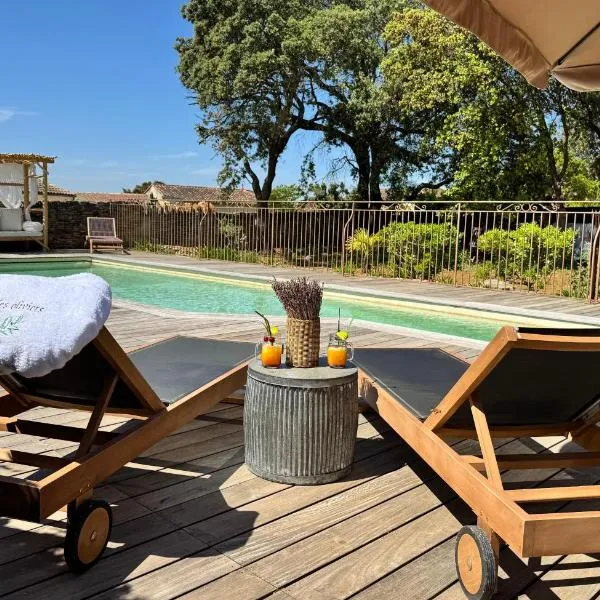 Bastide des Oliviers, hotel in Castillon-du-Gard