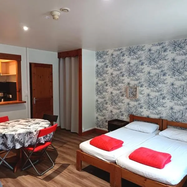 Grand studio en montagne, hotel en Arlos