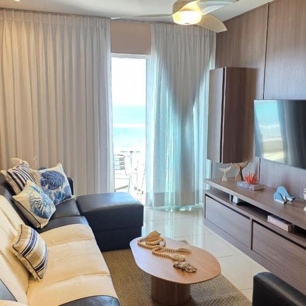 Lindo apartamento frente mar na Prainha com Ar Condicionado, Piscina - Foto 2