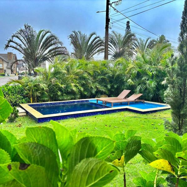 Refúgio aconchegante c/ Piscina no Águas da Serra