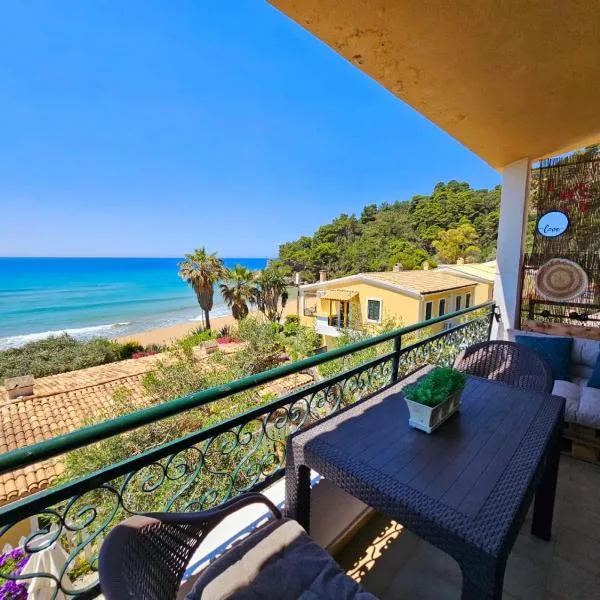 Corfu Glyfada Beach Apartment 25, hotel in Glyfada