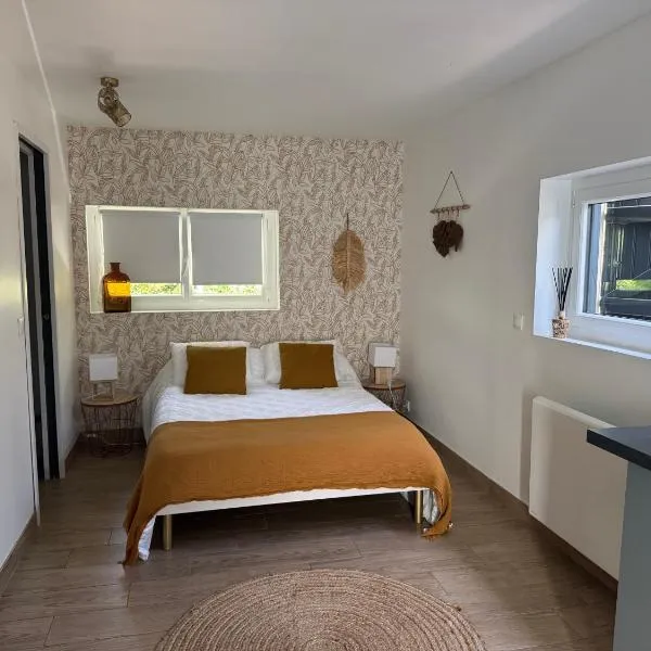 Studio proche Aéroport de Nantes, hotel em Saint-Aignan-Grand-Lieu