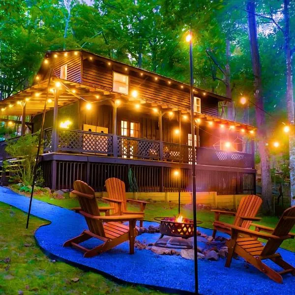 Meadow Retreat - Hot Tub, Fire Pit & Games, hotel em Morganton