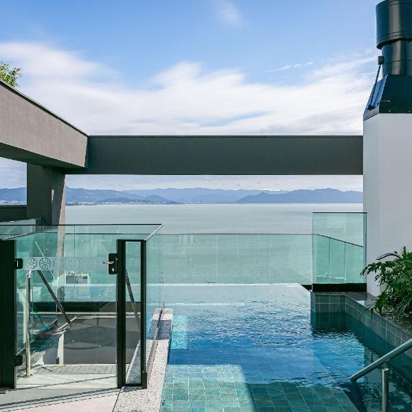 Piscina Vista Mar | Prox. ao Shopping #CA86