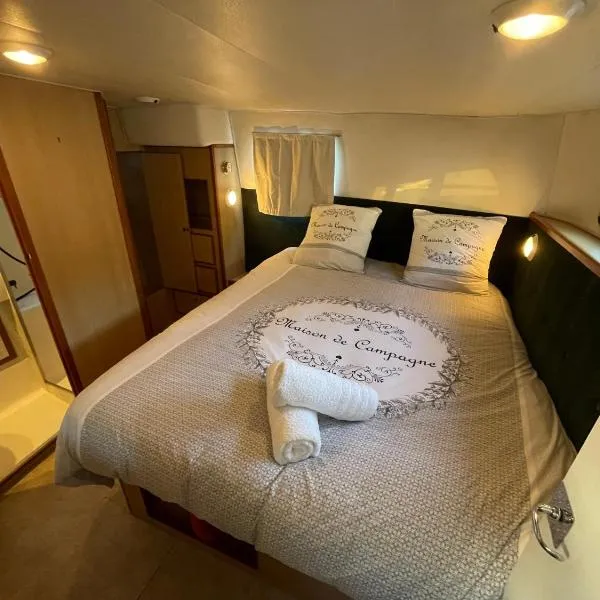 Iris, bateau douillet, hotel in La Collancelle