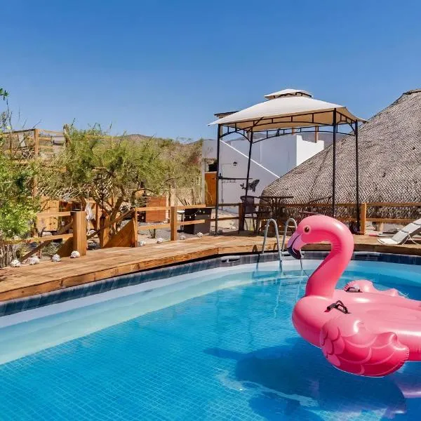 Baja Desconocida Ranch Seaview, hotel i El Sargento