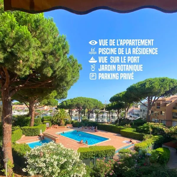 Studio avec vue port, piscine & parking privé, hotel a Cap d'Agde