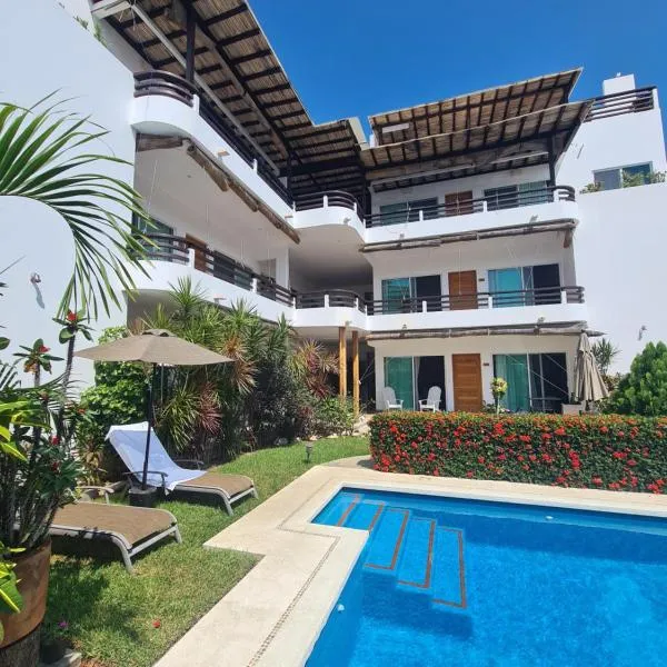 Tortugas uno cero tres, ξενοδοχείο σε Puerto Escondido