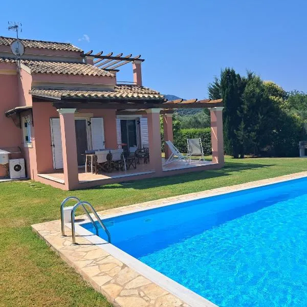Villa Filia, viešbutis mieste Almiros Beach