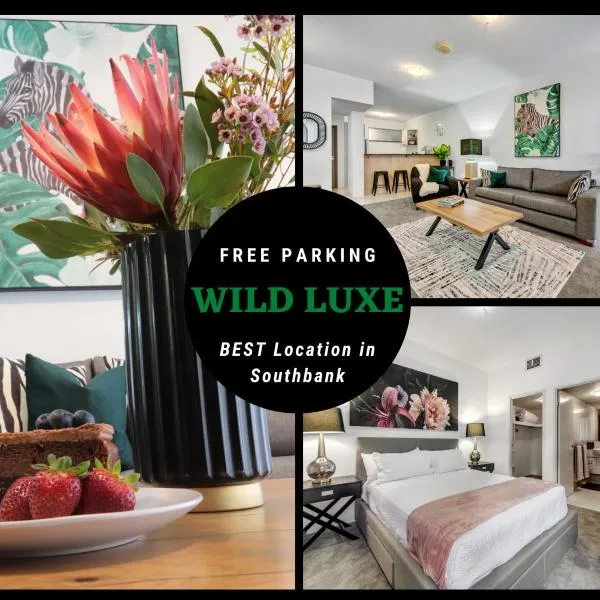 Wild Luxe Apt - Southbank & Fast WIFI Parking, ξενοδοχείο στο Μπρισμπέιν