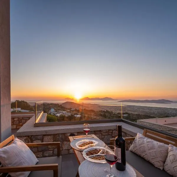 My Νeighbor Totoro-Sunset & Sea View-Private Pool, hotel in Asfendioú