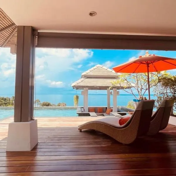 Luxury villa Seaview & Sunset 100m from the beach, hotel en Ko Pha Ngan