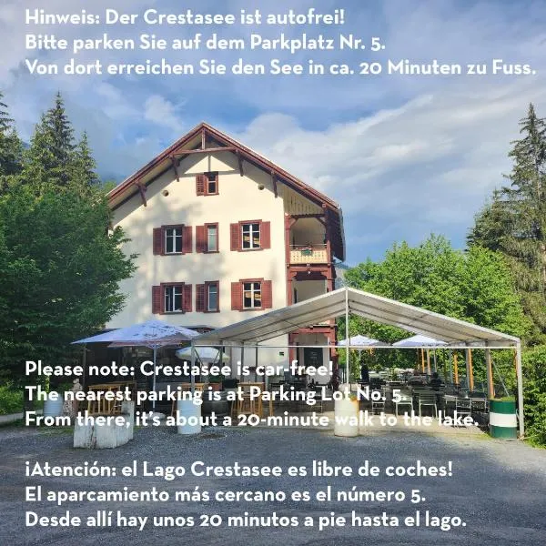 Gasthaus Crestasee, hotel v destinaci Flims
