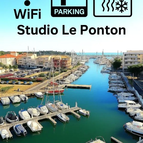 VISA pour l"image Accès bus - Studio Le Ponton Parking Clim Wifi, hotel in Canet-en-Roussillon