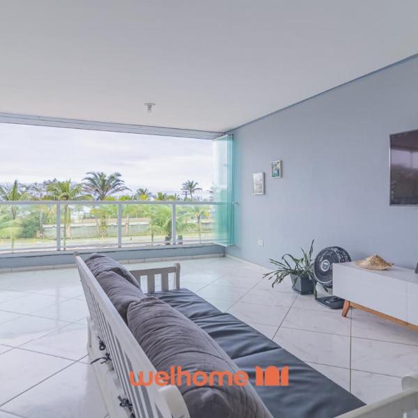 Apartamento em Bertioga com vista para o mar