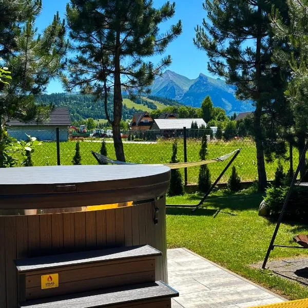 Domki Góralskie Hawrań i Murań z jacuzzi, hotel in Bukowina Tatrzańska