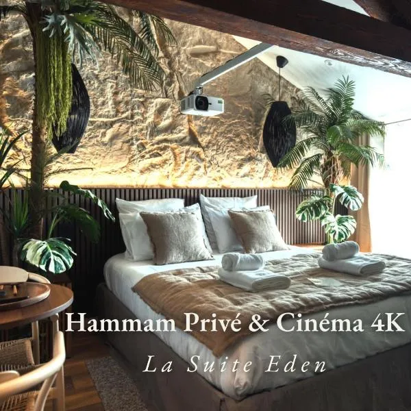 Suite Luxe Eden - Hammam Privé & Cinéma Immersif, хотел в Руан