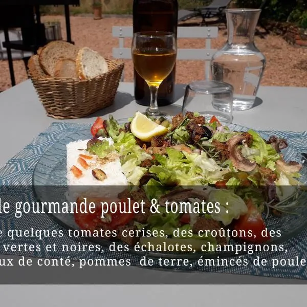 Chambre double, hotel v destinaci Vallon-en-Sully