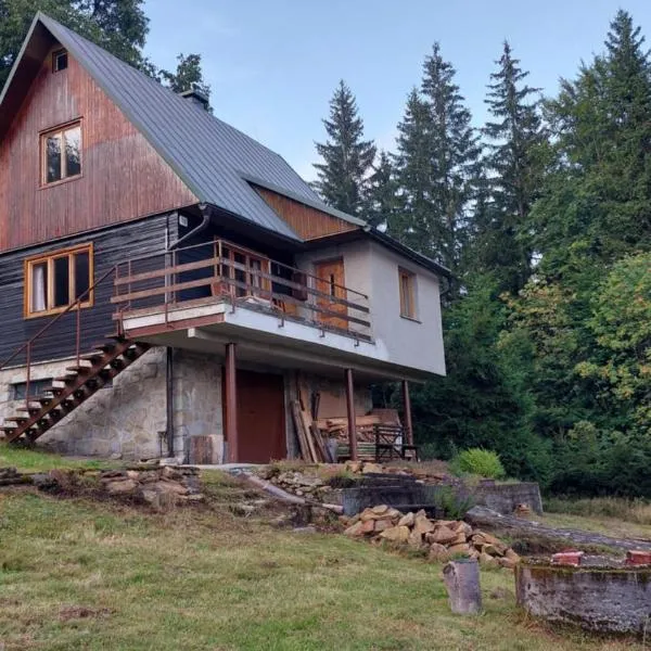 Chata pod lípou Bílý Kříž: Klokočov şehrinde bir otel