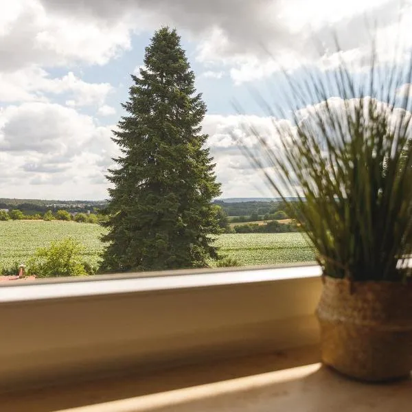100 qm DG Wohnung 《Kehr wieder》Bexbach Saarland, hotel v destinaci Bexbach