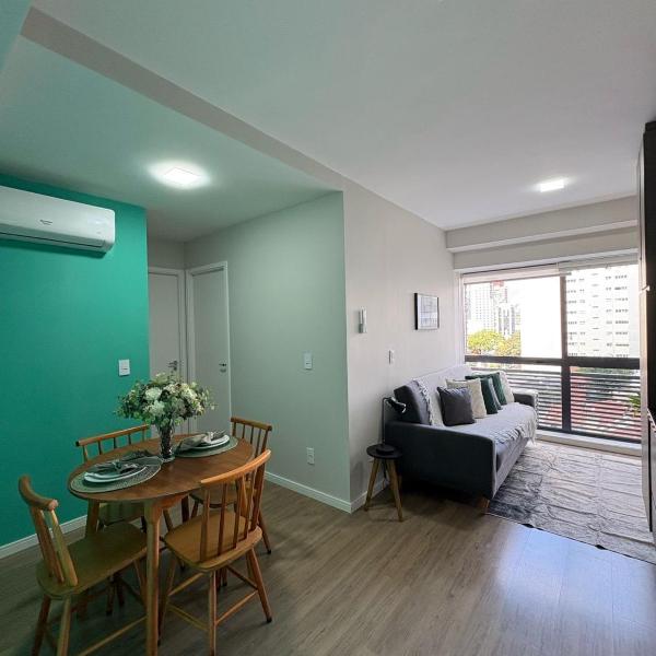 Apartamento 2 quartos novo e aconchegante em frente ao Allianz Parque com 1 vaga grátis