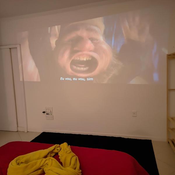 Suíte Master, Ar cond, Tela Cinema 150" Netflix, Globo, Piscina Pousada Tijucas Lua Encantada - Foto 5