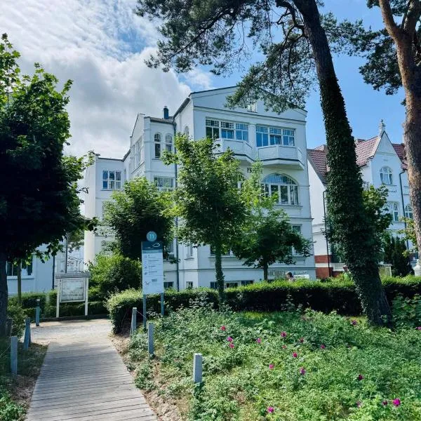 Strandstudio 19, Exklusive Wohnung, erste Reihe, Strand, Kamin, hotel v destinaci Binz