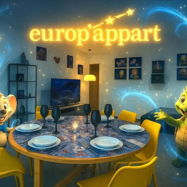 Europ-Appart --- Europa-Park-Rulantica, hotel v destinaci Huttenheim
