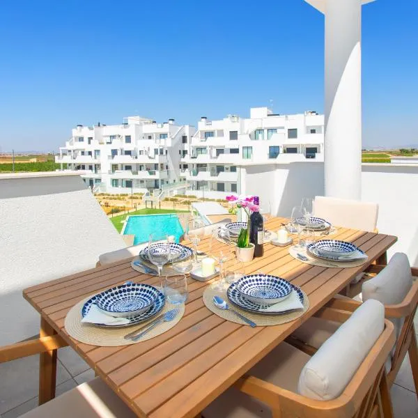 Apartamento Santa Rosalía Lake & Life Resort Levansur, viešbutis mieste Torė-Pačekas