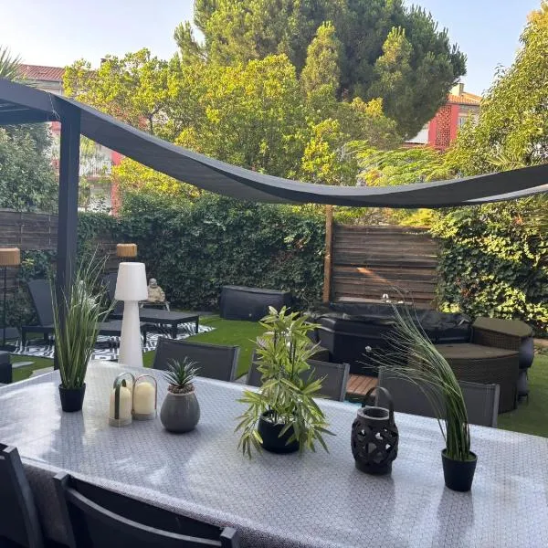 Havre de paix avec jardin et terrasse, hotel v destinaci Lattes