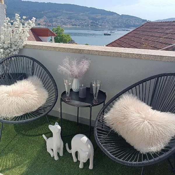 Rincón del Mar Terrazas y vistas a la Ría de Vigo, hotel en Moaña